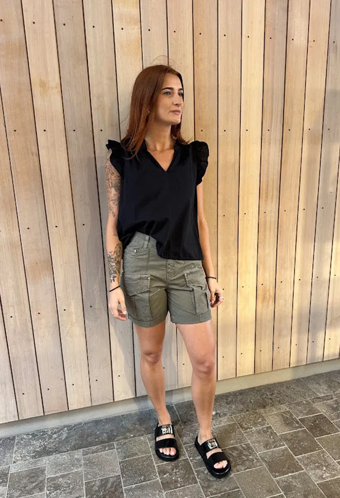 Carlo Rosita Shorts - Dusty Olive