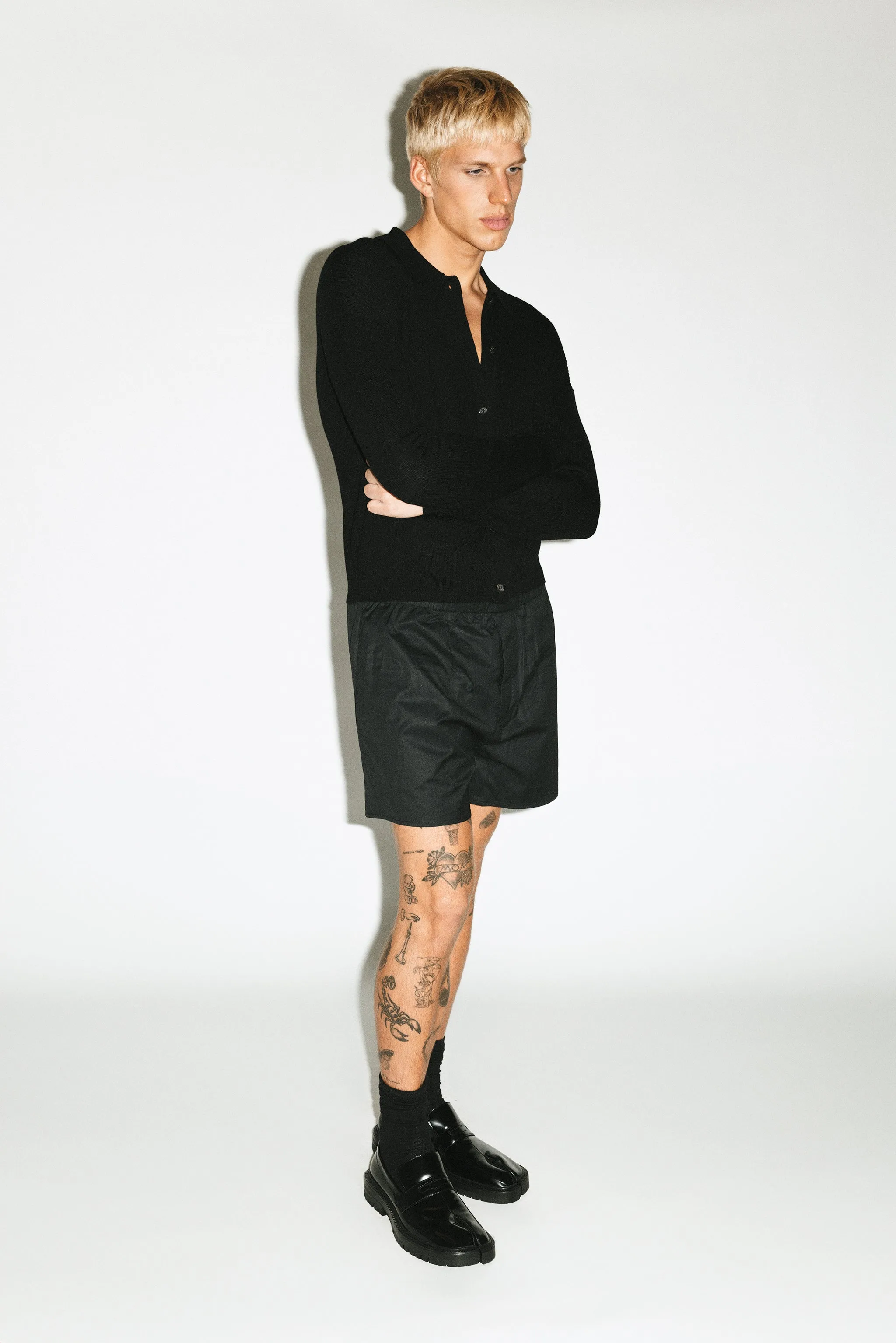 Doheny Cotton Poplin Shorts | Black