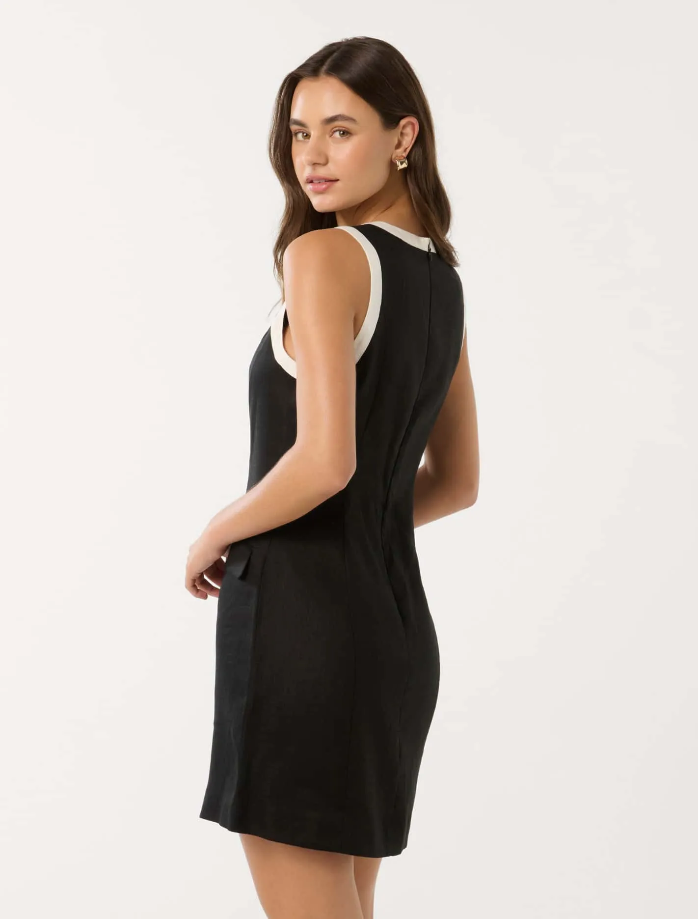 Montana Contrast Shift Mini Dress