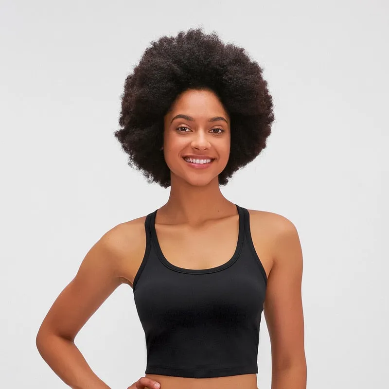 MOTION Women Padded Sports Bra Buttery Racerback
