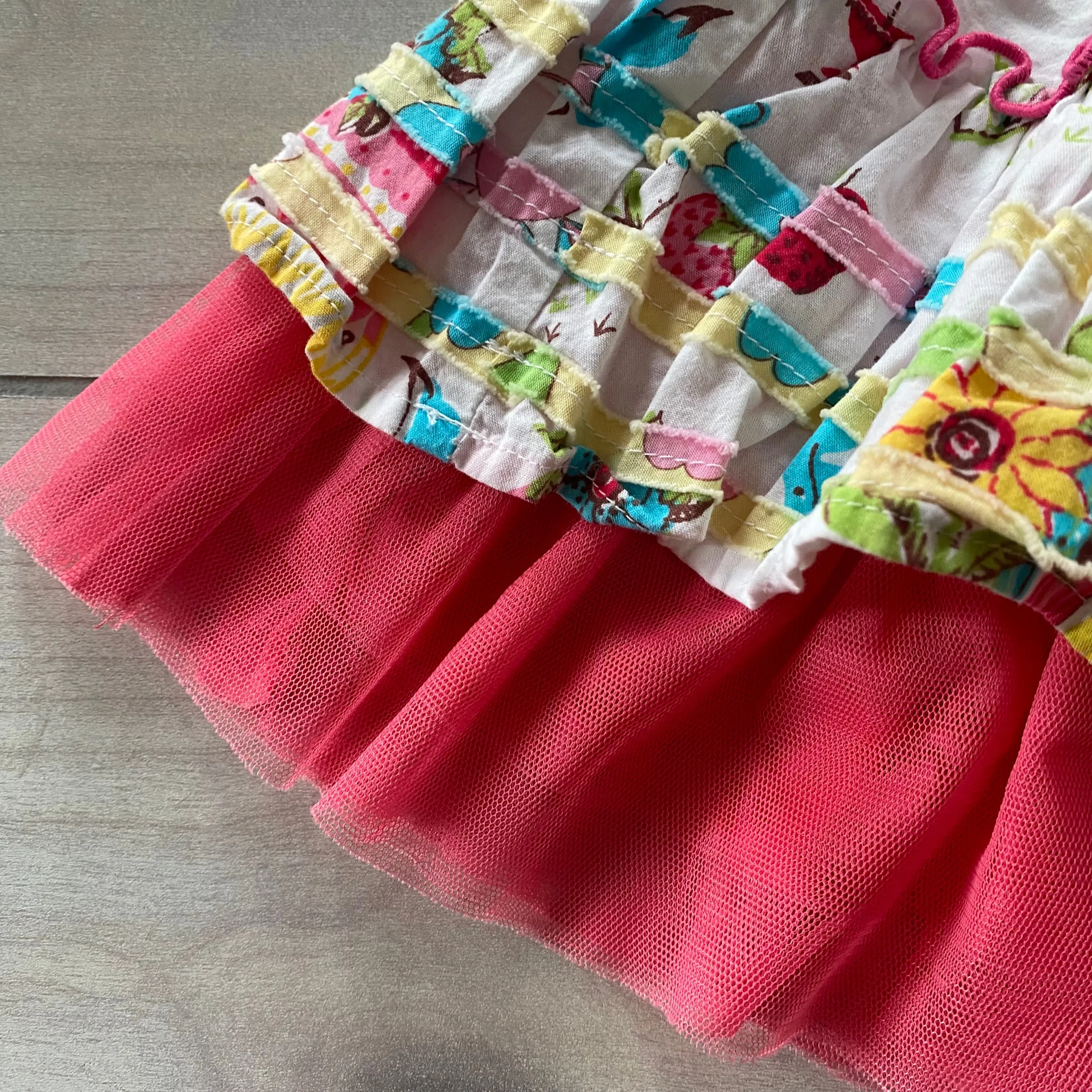 Sage & Lilly Birdie Animal Tulle Underlay Dress