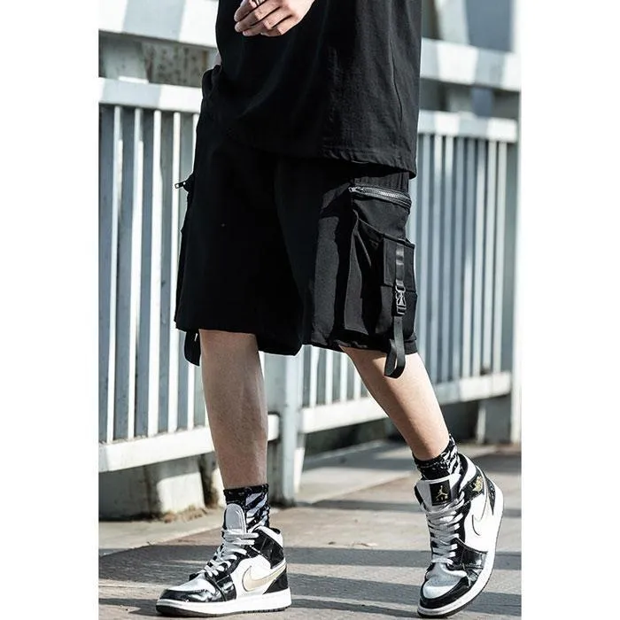 Techwear Cargo Shorts "Homura"