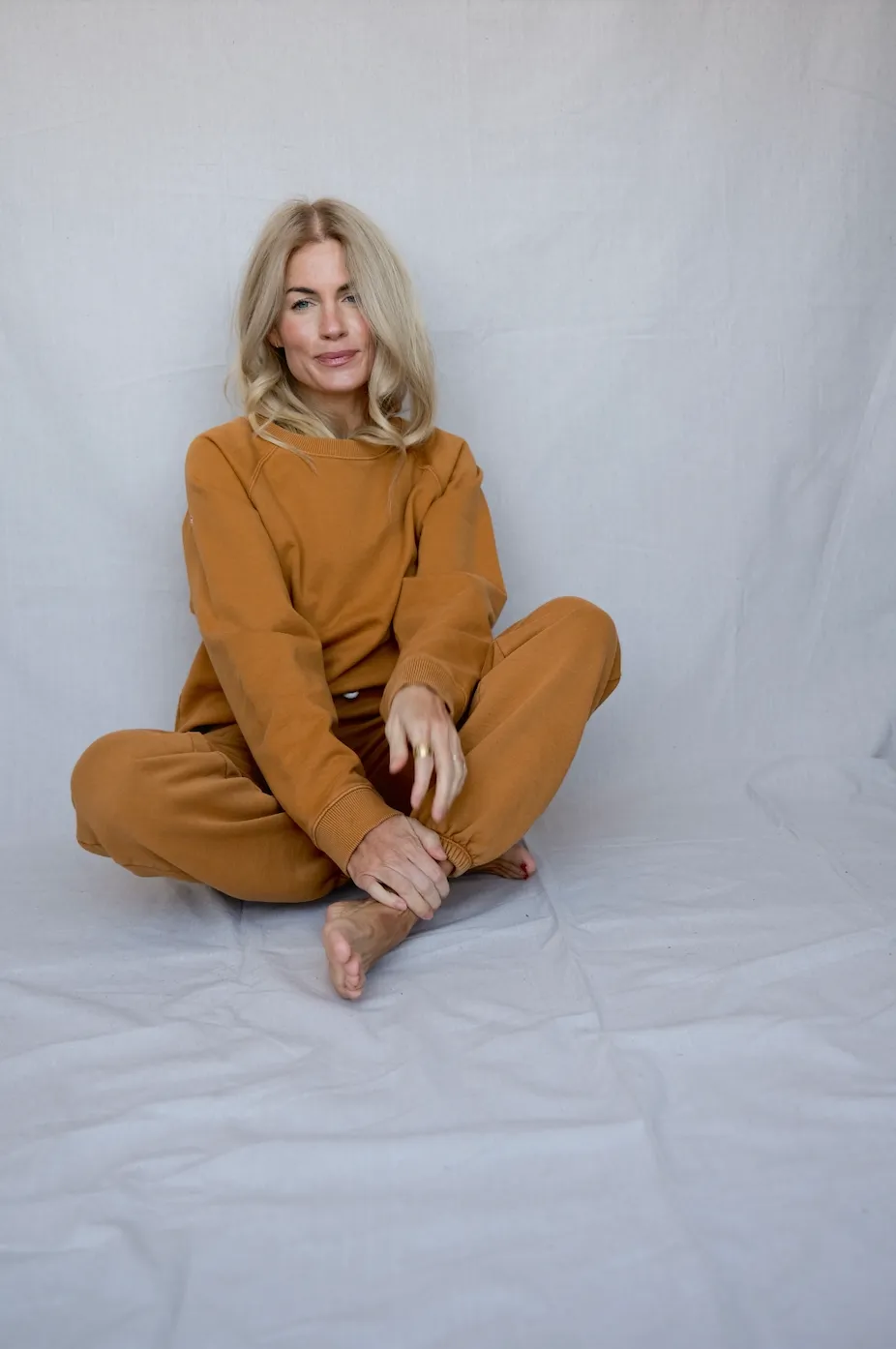 Vintage Fleece Jogger - Camel